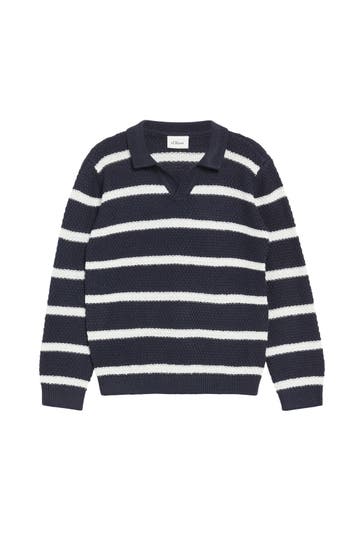 S.OLIVER Strick 59X1_navy