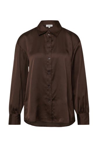 S.OLIVER Casual-Bluse 8945_dunkelbraun