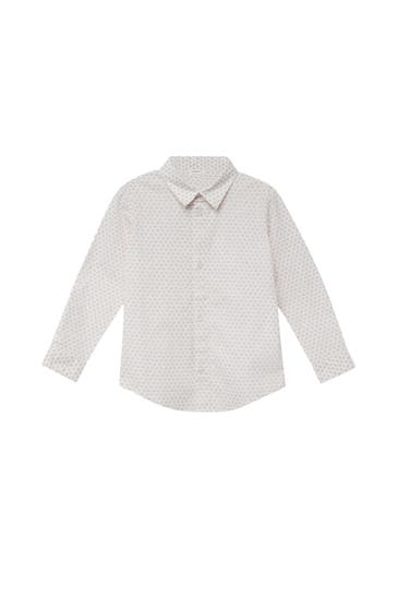 S.OLIVER Hemd 01A2_weiß Slim Fit