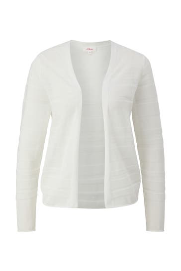 S.OLIVER Strickjacke 0210_creme