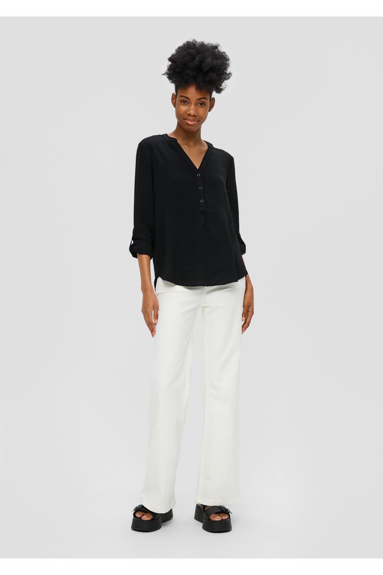 QS BY S.OLIVER Casual-Bluse 9999_schwarz, Bild 1