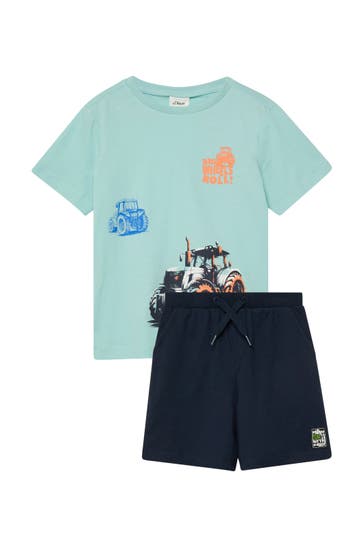 S.OLIVER T-Shirt 6524_türkis