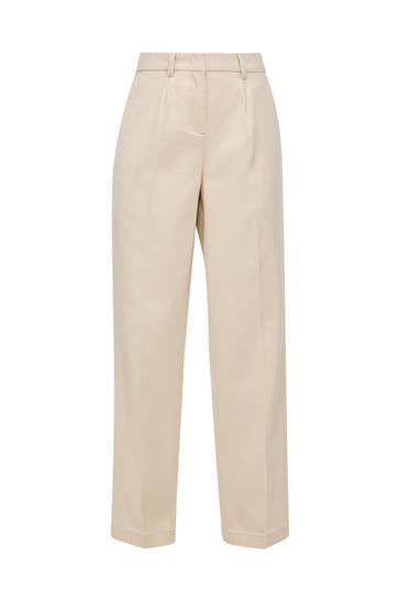 S.OLIVER Stoffhose 8105_beige Tapered