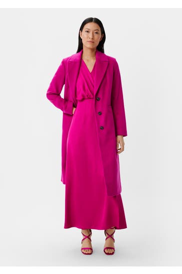 COMMA, Maxikleid 4489_fuchsia