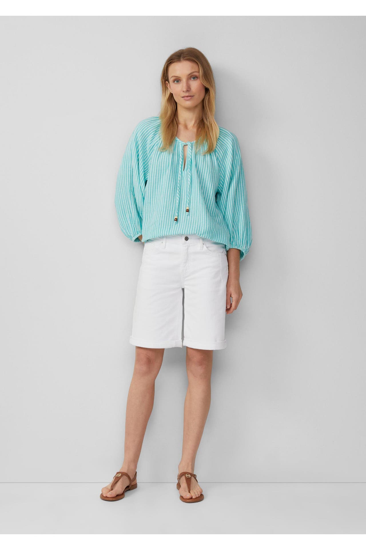 S.OLIVER Casual-Bluse 60G0_türkis, Bild 1