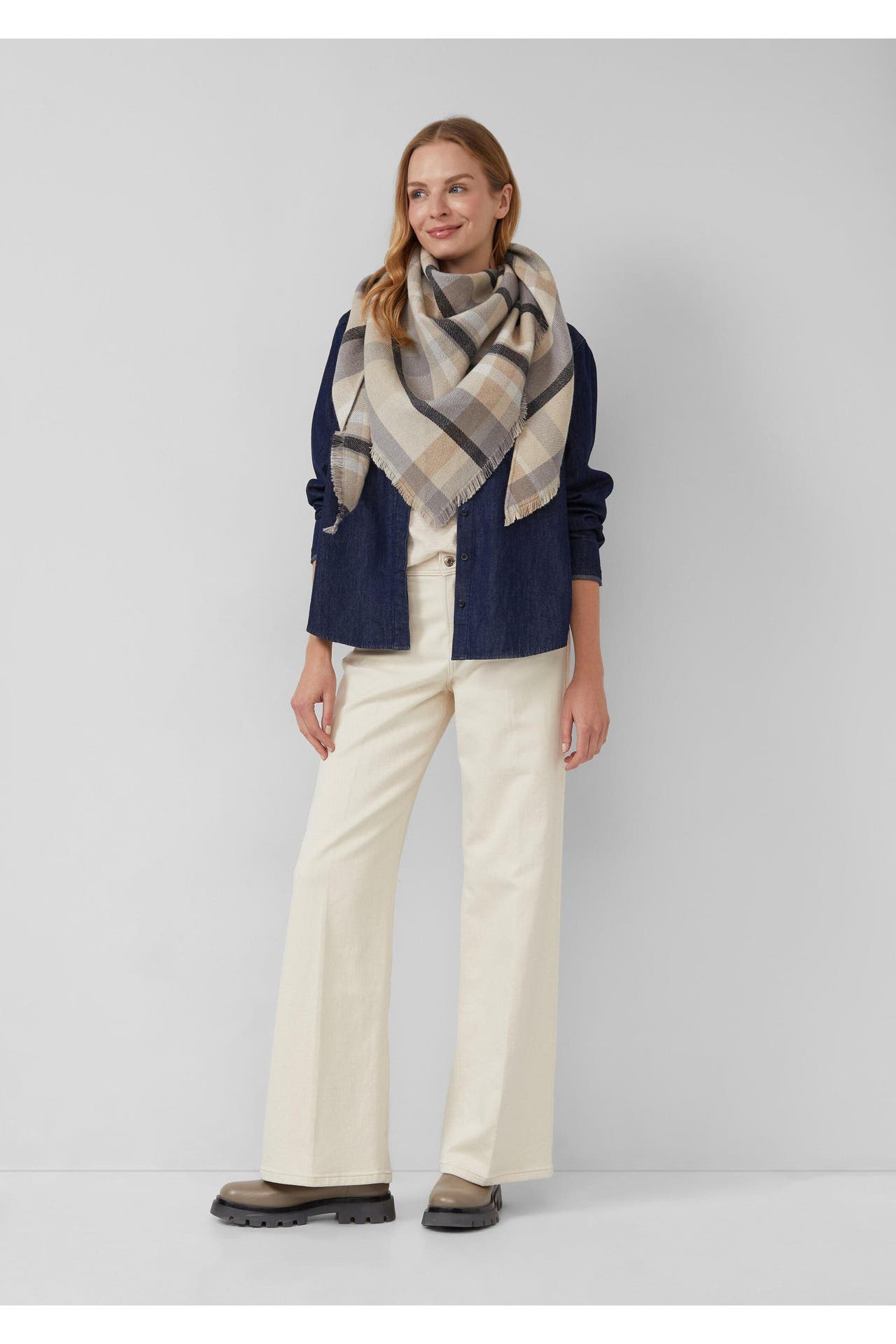 S.OLIVER Schal 80N9_helles beige, Bild 1