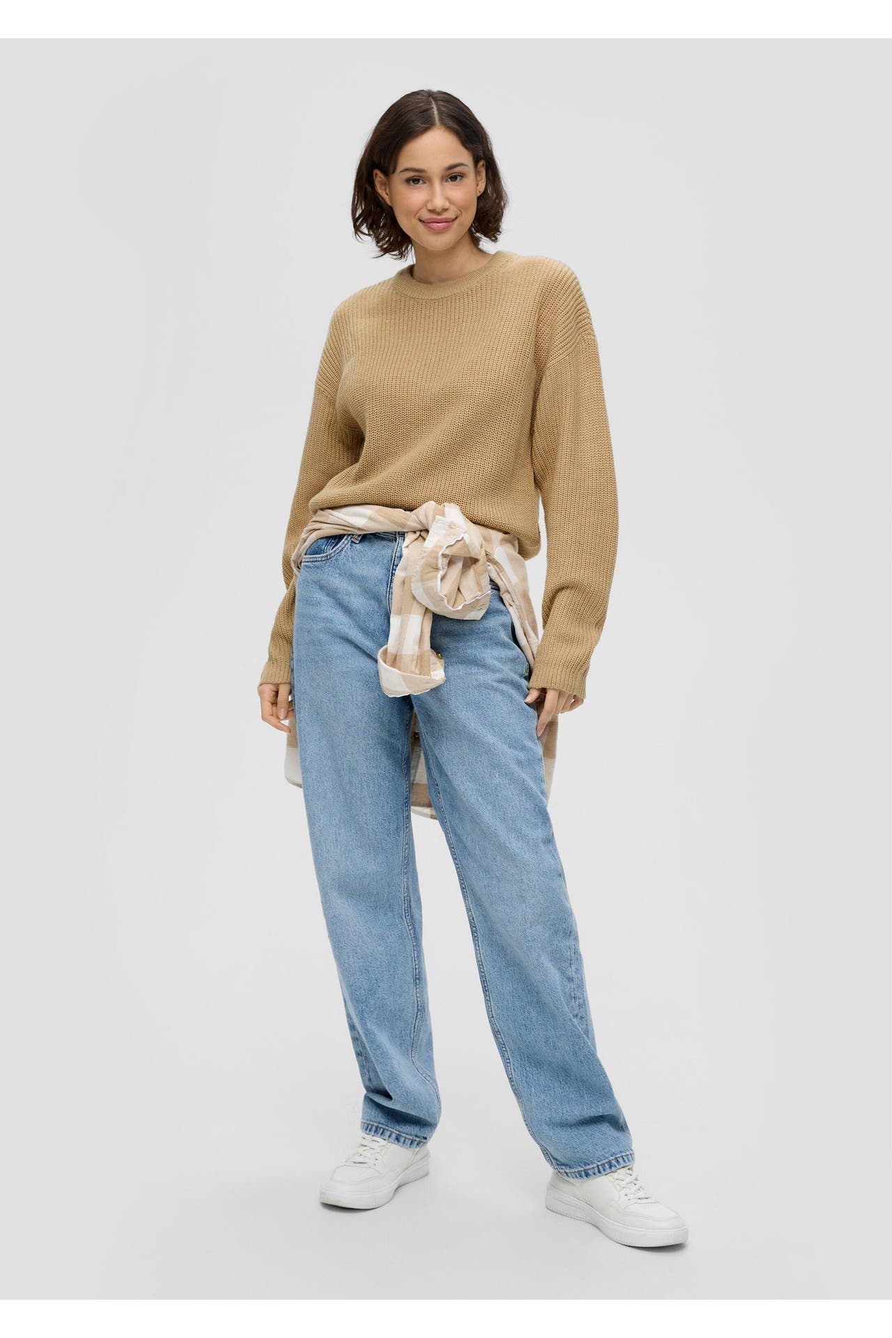 QS BY S.OLIVER Pullover 8170_beige, Bild 1