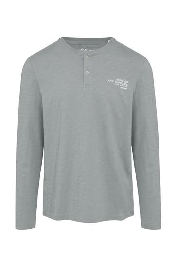 S.OLIVER Longsleeve 9500_schiefergrau