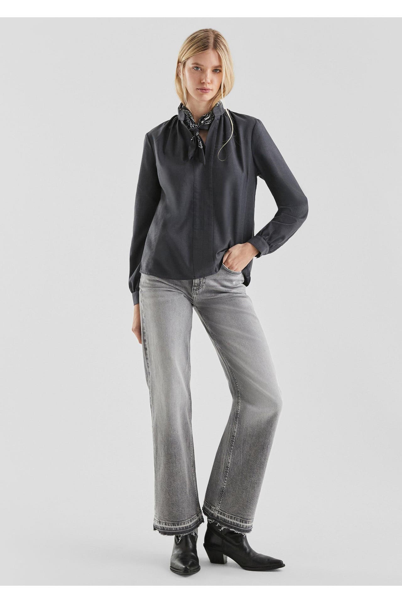 QS BY S.OLIVER Casual-Bluse 99W0_schwarz, Bild 1