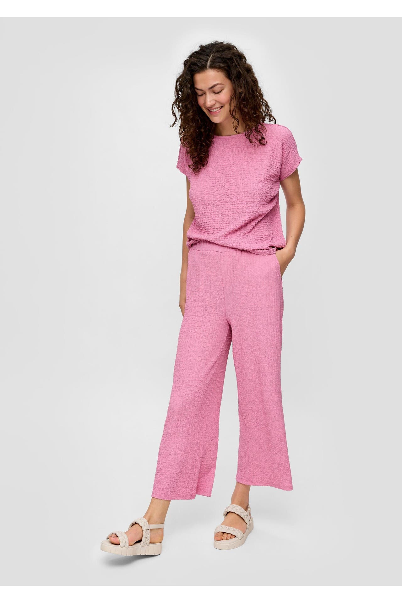S.OLIVER Stoffhose 4397_rosa Tapered, Bild 1