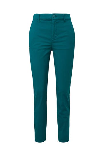 S.OLIVER Chino 6694_petrol Tapered