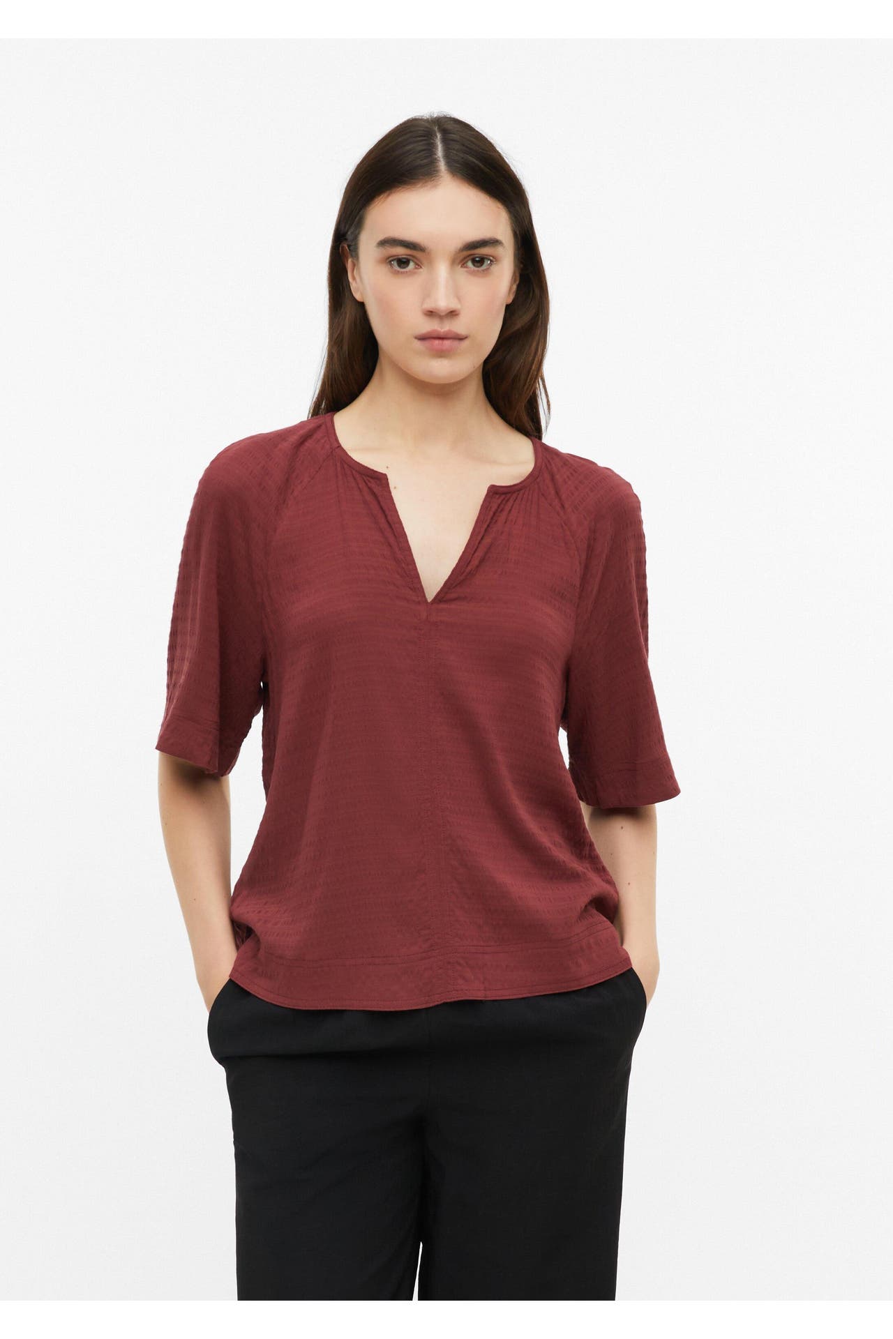 S.OLIVER Blusenshirt 3903_bordeaux, Bild 1