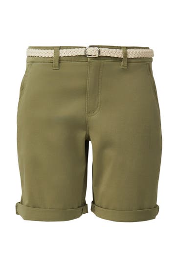 S.OLIVER Short 7900_olivgrün Tapered