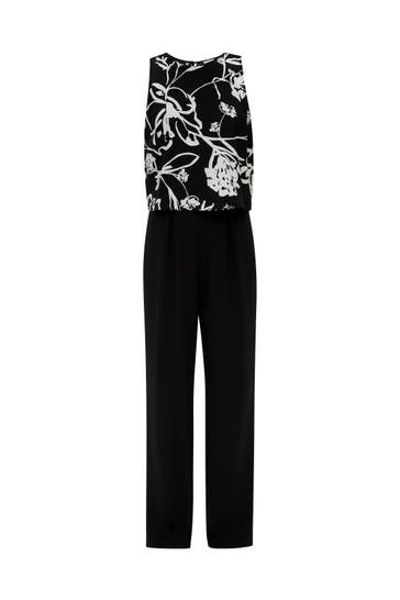 S.OLIVER Jumpsuit 99A1_schwarz Wide/ Loose Fit