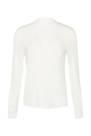 COMMA, Longsleeve 0120_weiß
