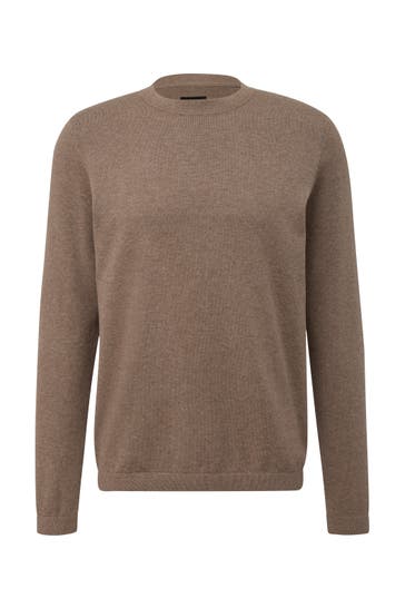 QS BY S.OLIVER Pullover 83W0_hellbraun