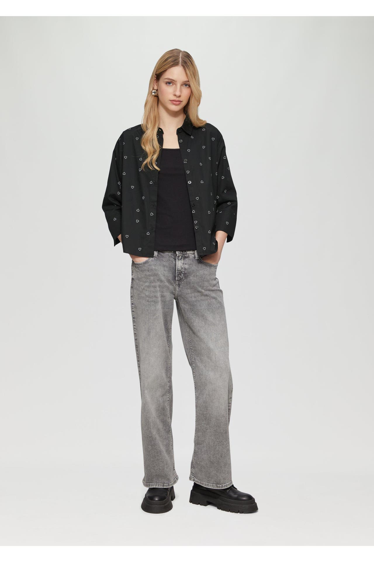 QS BY S.OLIVER Casual-Bluse 99A5_schwarz, Bild 1