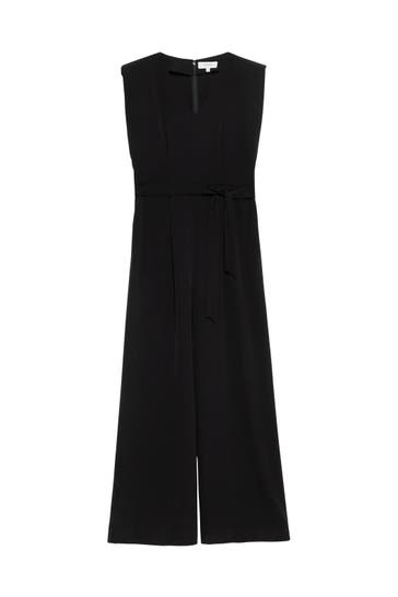 COMMA, Jumpsuit 9999_schwarz Wide/ Loose Fit