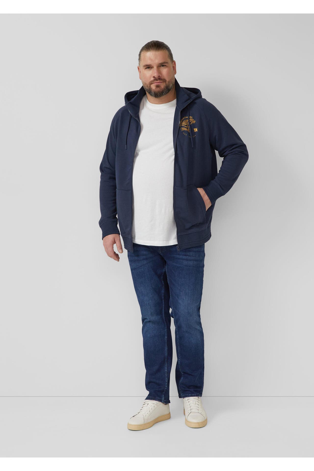 S.OLIVER Sweatjacke 58D1_tiefblau, Bild 1