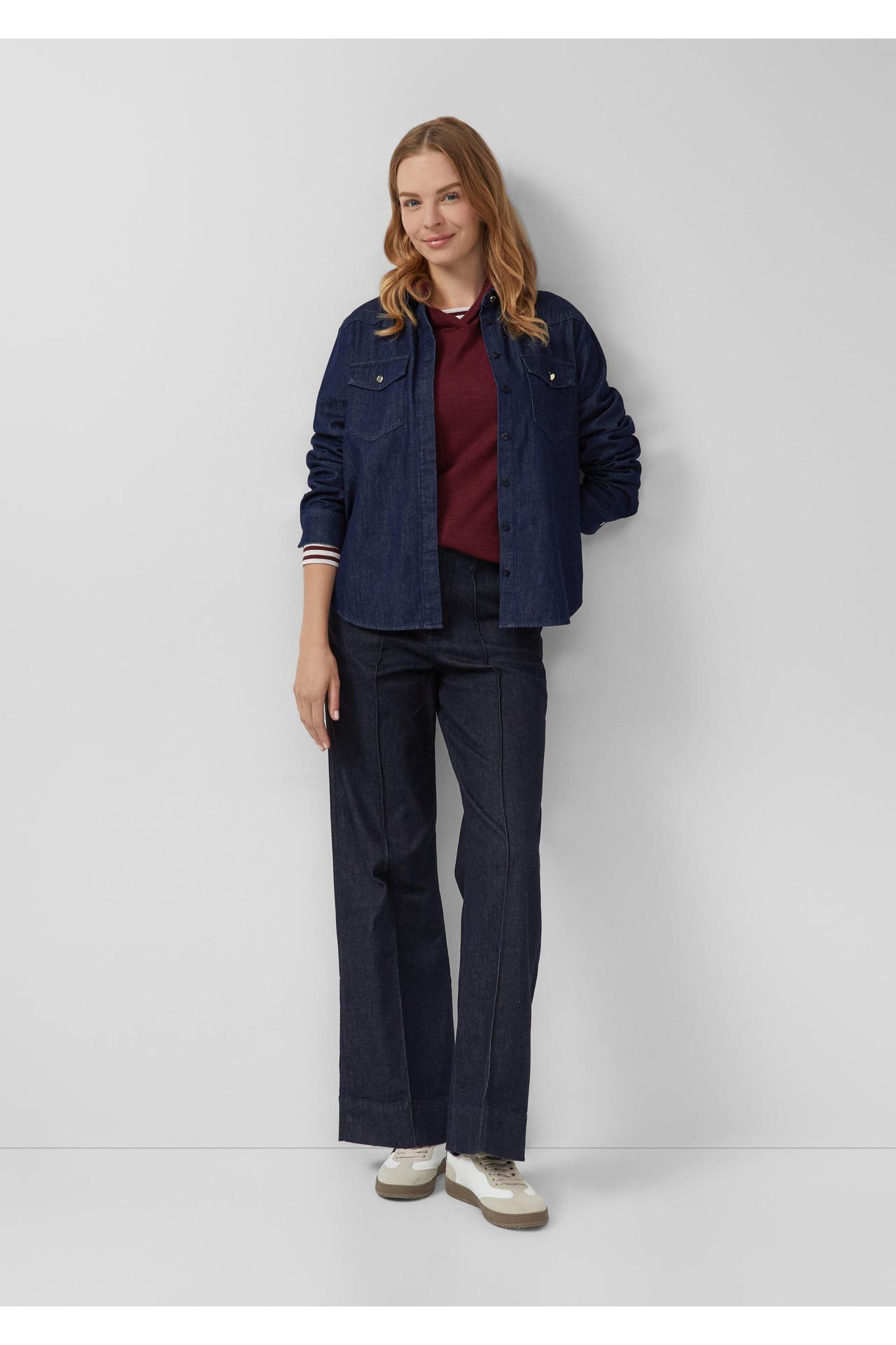 S.OLIVER Pullover 39W8_bordeaux, Bild 1