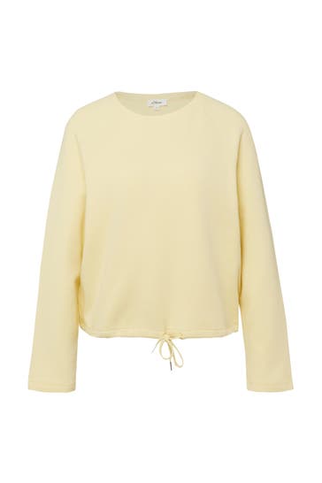S.OLIVER Sweatshirt 10D0_hellgelb