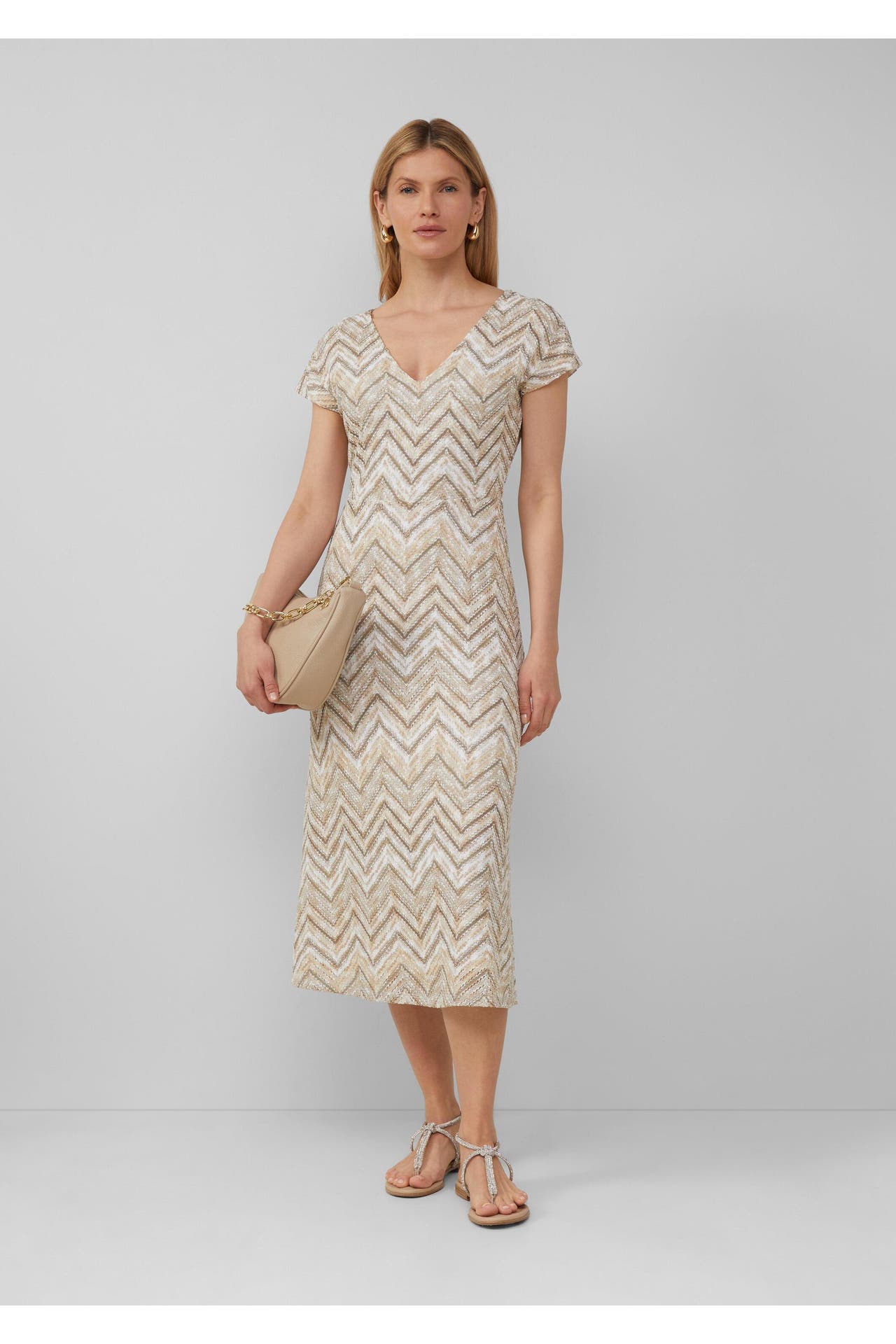 S.OLIVER Midikleid 80X2_helles beige, Bild 1
