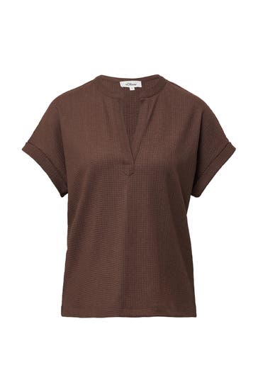 S.OLIVER T-Shirt 8828_mokka