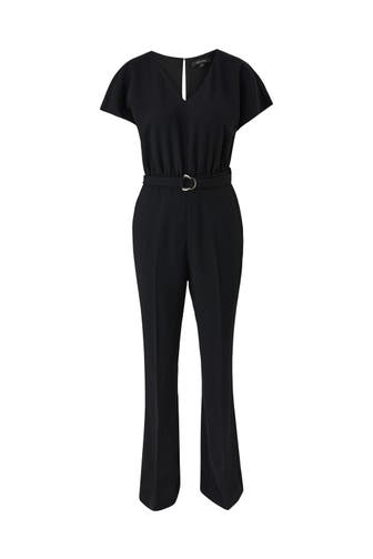 COMMA, Jumpsuit 9999_schwarz Wide/ Loose Fit