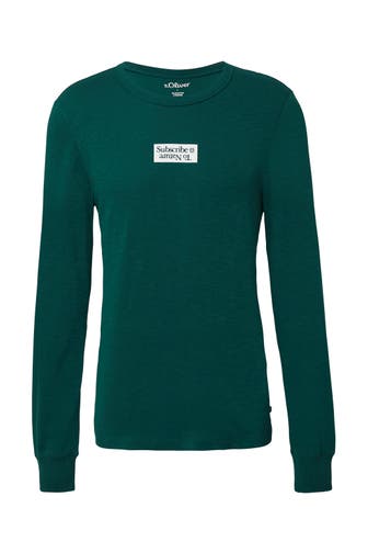 S.OLIVER Longsleeve 79D1_tannengrün