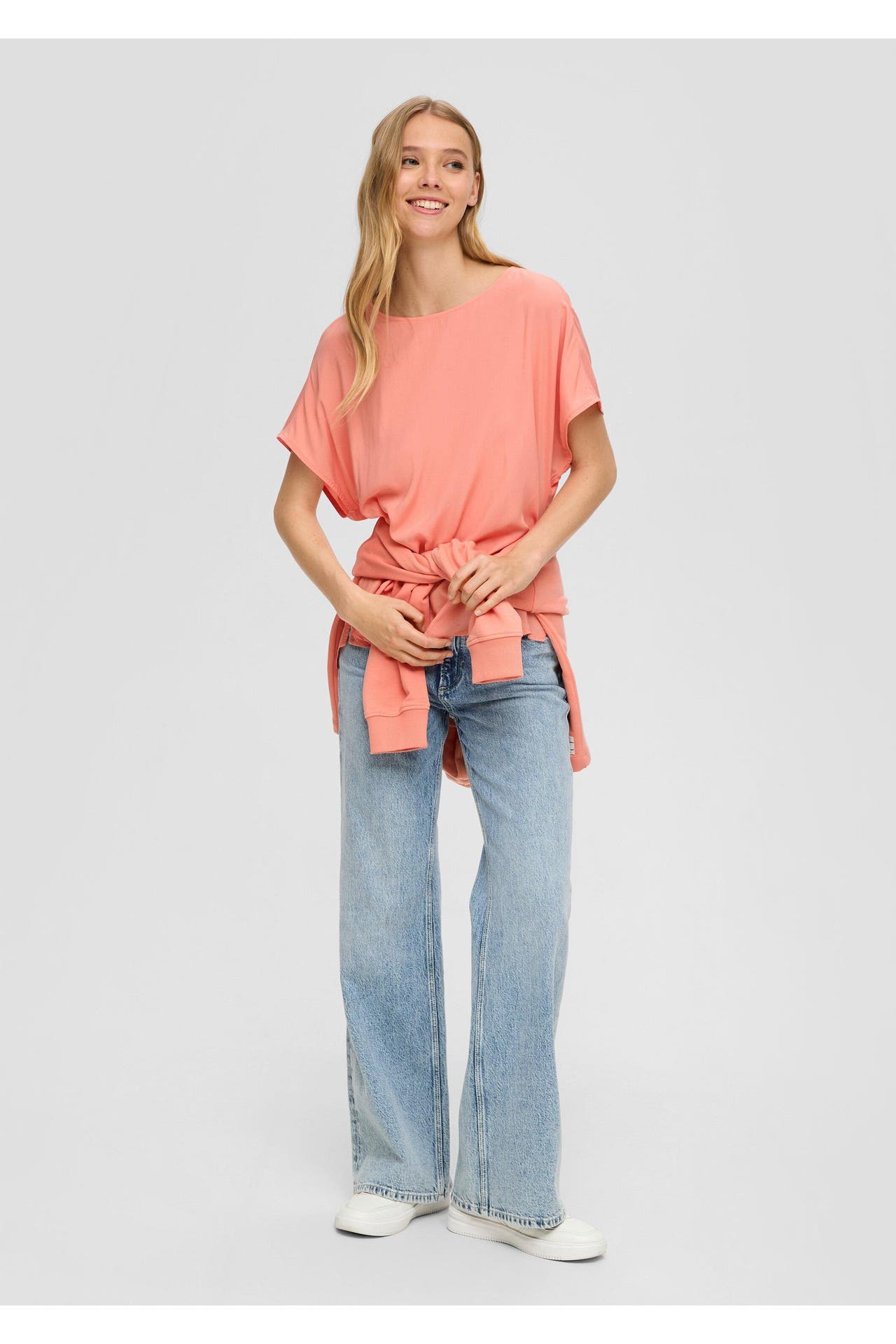 QS BY S.OLIVER T-Shirt 2108_papaya, Bild 1