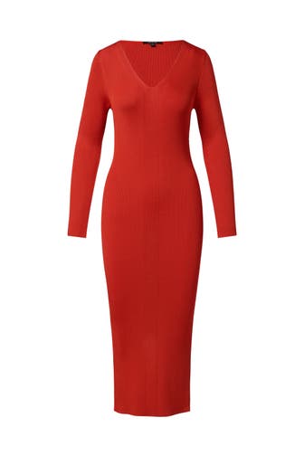 COMMA, Maxikleid 3076_rot