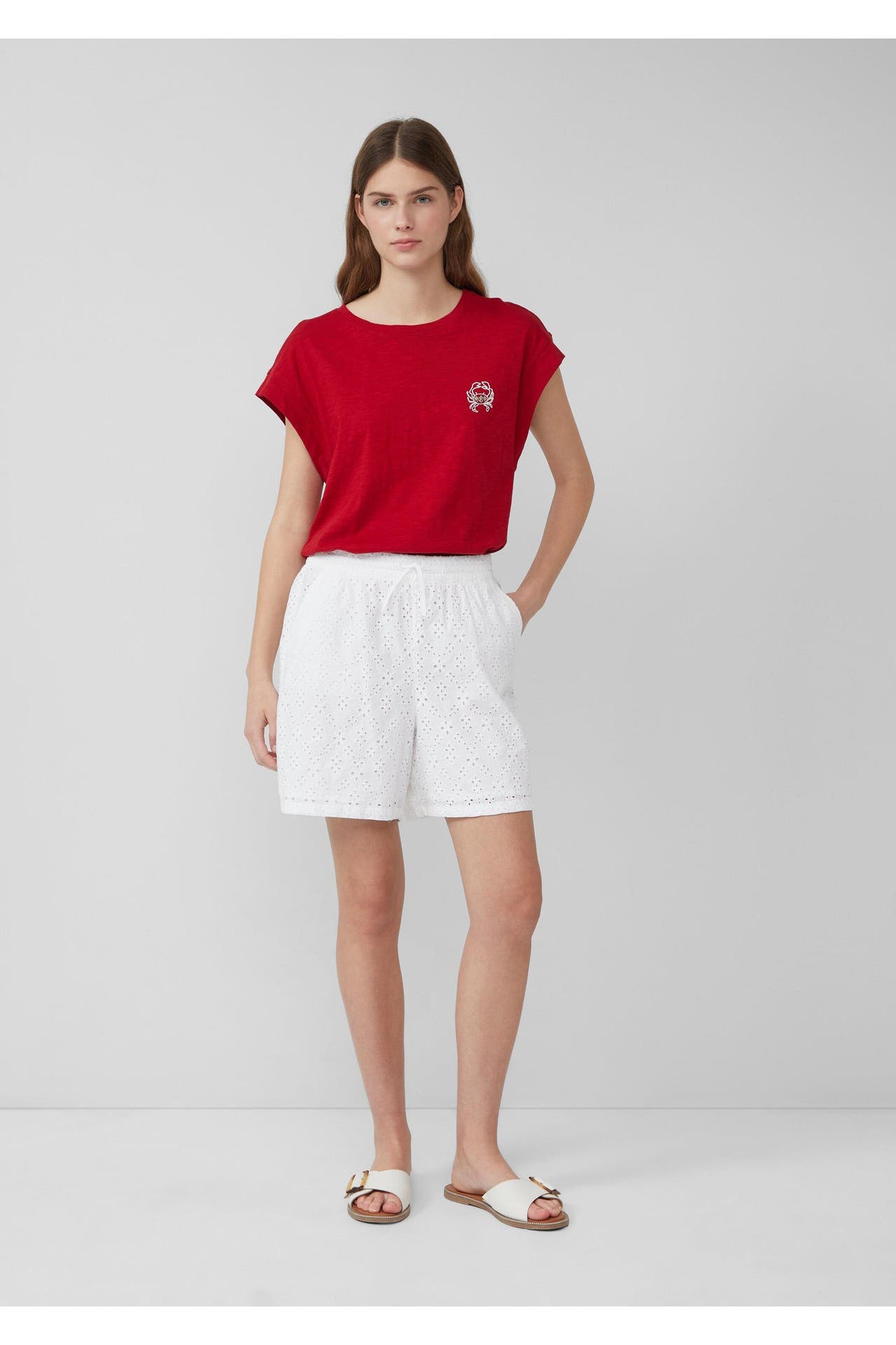 S.OLIVER Short 0100_weiß Wide/ Loose Fit, Bild 1