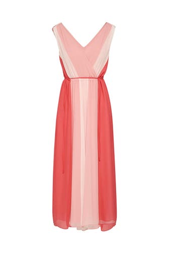 COMMA, Kleid 42S5_korallrot