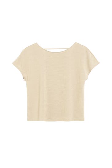 S.OLIVER T-Shirt 80X5_helles beige