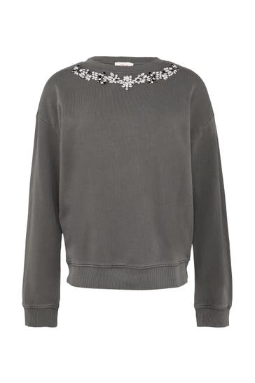S.OLIVER Sweatshirt 98D0_dunkelgrau