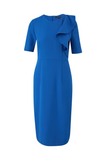 COMMA, Kleid 5527_royalblau