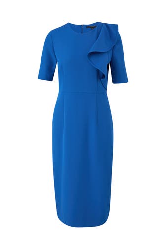 COMMA, Kleid 5527_royalblau