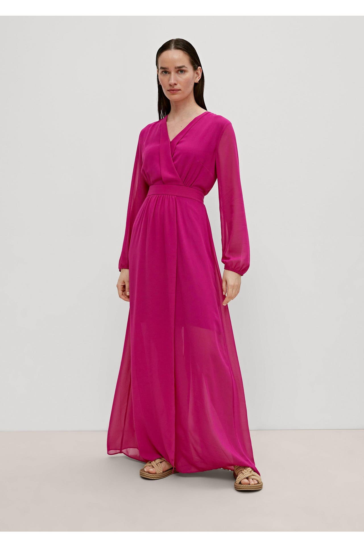 COMMA, Maxikleid 4487_pink, Bild 1