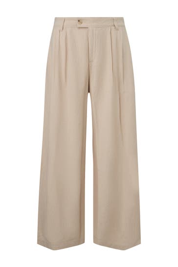 QS BY S.OLIVER Stoffhose 9300_helles beige Tapered