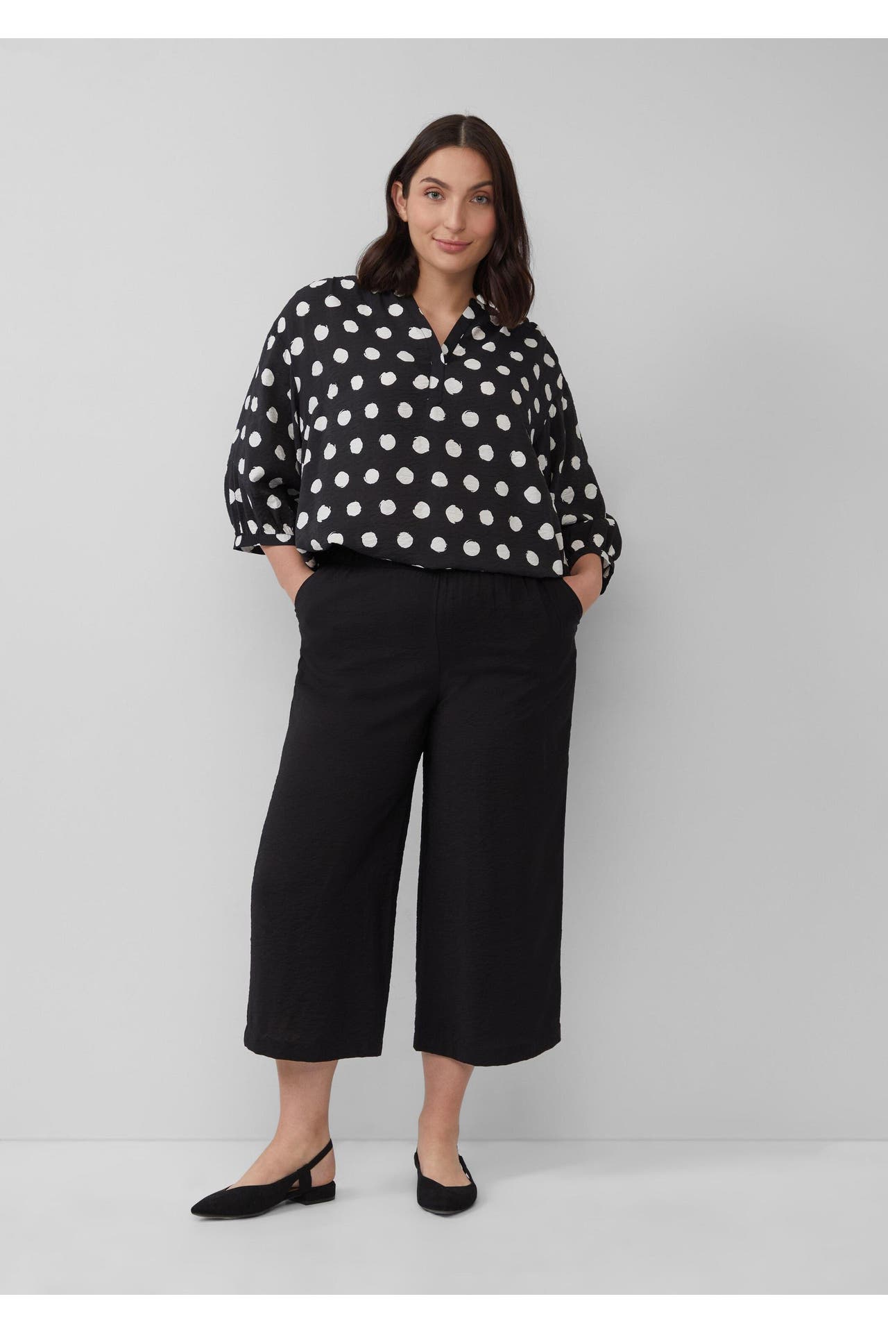 S.OLIVER Casual-Bluse 99A2_schwarz, Bild 1