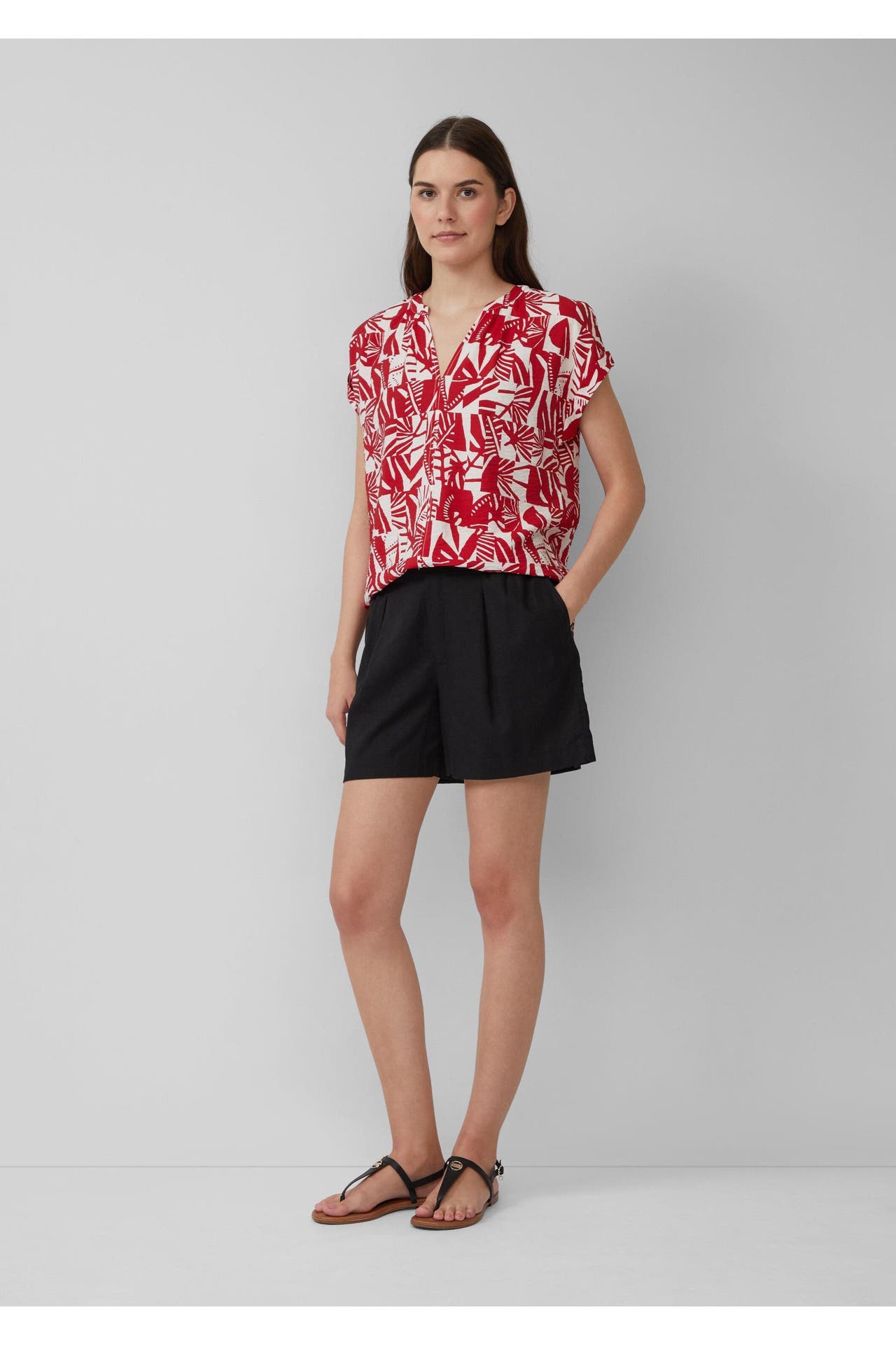 S.OLIVER Blusenshirt 35A1_mohnrot, Bild 1