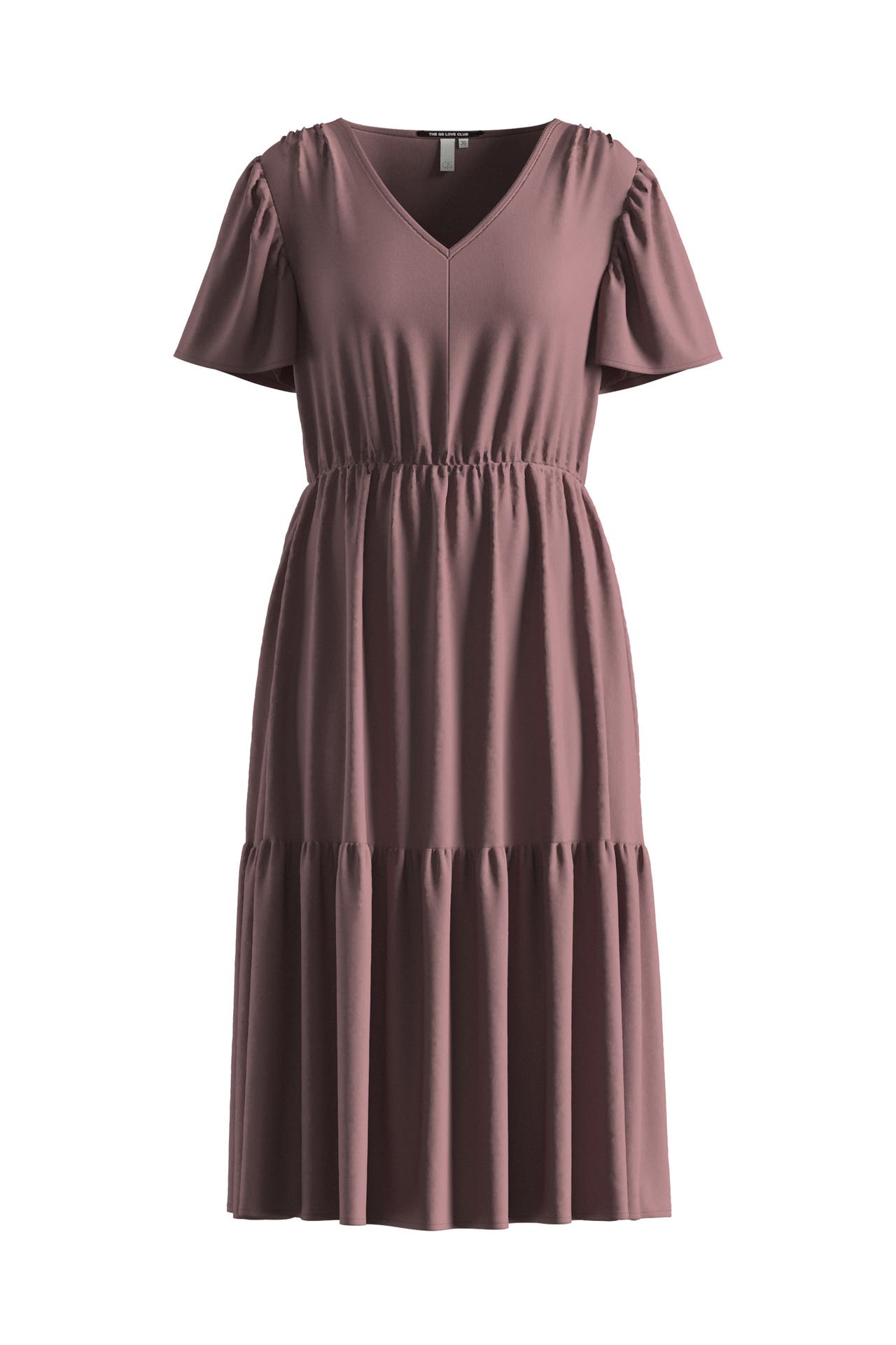 QS BY S.OLIVER Midikleid 4438_aubergine, Bild 1