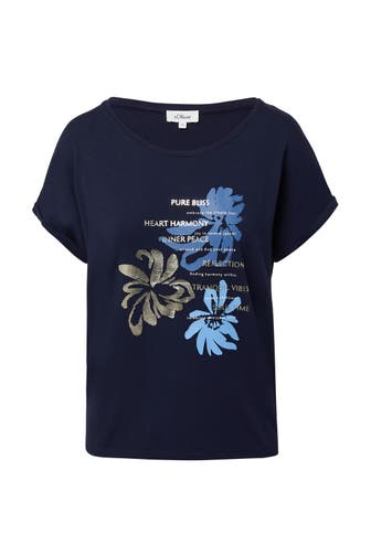 S.OLIVER T-Shirt navy