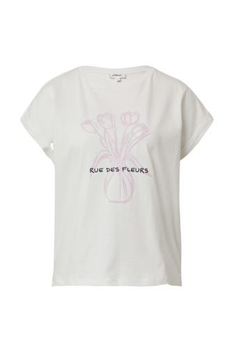 S.OLIVER T-Shirt 02D1_creme