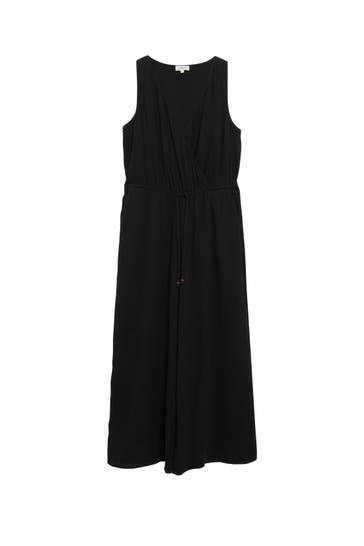 S.OLIVER Jumpsuit 9999_schwarz Wide/ Loose Fit
