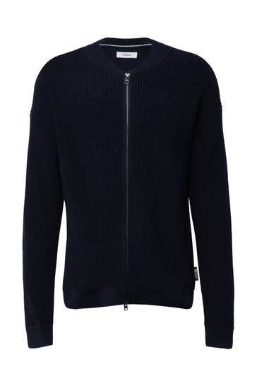 S.OLIVER Strickjacke 5978_navy