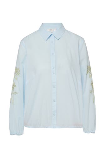 S.OLIVER Casual-Bluse 5110_hellblau