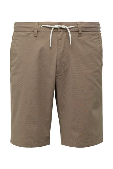 S.OLIVER Short PHOENIX 84K7_sandstein Tapered