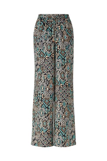 S.OLIVER Stoffhose 99A2_schwarz Wide/ Loose Fit