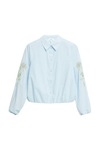 S.OLIVER Casual-Bluse 5110_hellblau